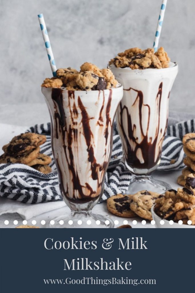 Cookies and Milk Milkshake Pin
