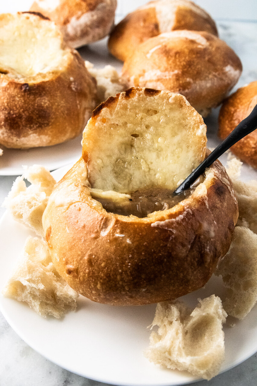 EASY Homemade Bread Bowls Recipe - Tastes Better From Scratch