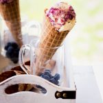 Blueberry Swirl Ice Cream