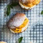 Peach Basil Donuts
