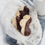 Chocolate Dipped Viennese Whirls