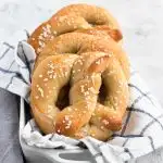 Sourdough Soft Pretzels