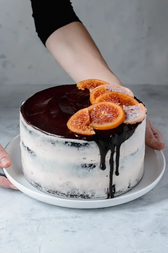 Chocolate Orange Layer Cake - Good Things Baking Co