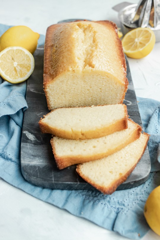 This Lemon Loaf is tender and sweet, with a light lemon tang and pleasantly dense, moist crumb. Simple, elegant, and classic!