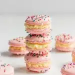 Raspberry Lemonade Macarons