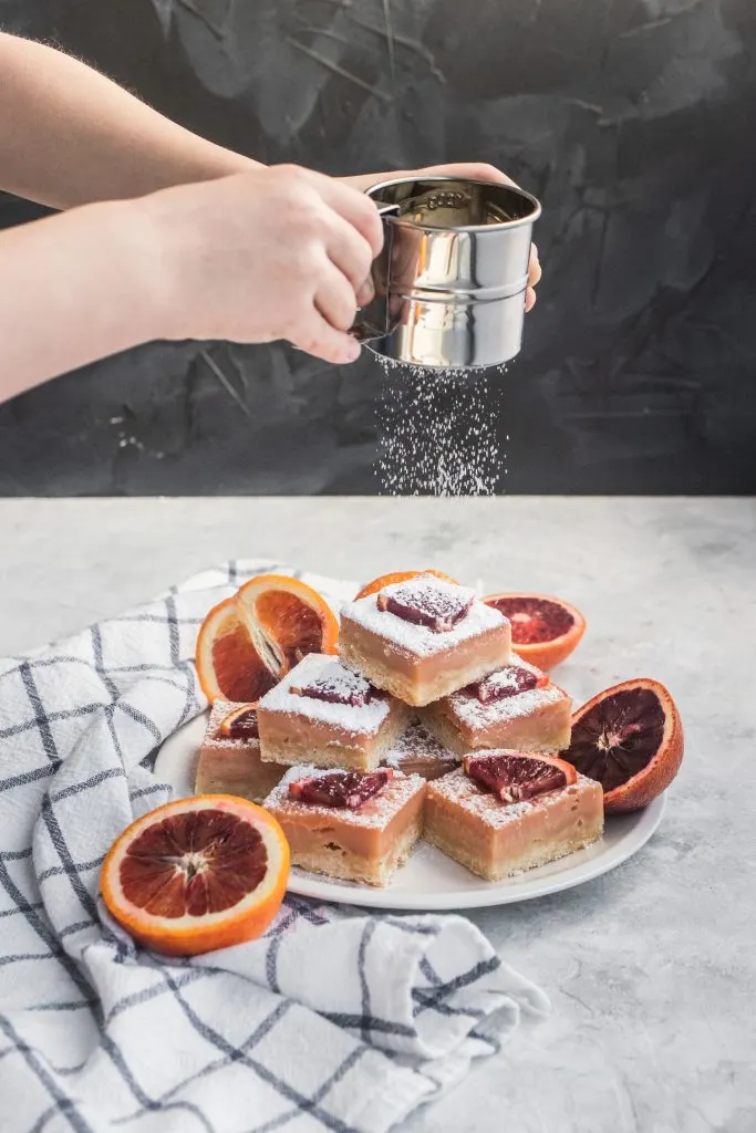 Blood Orange Bars
