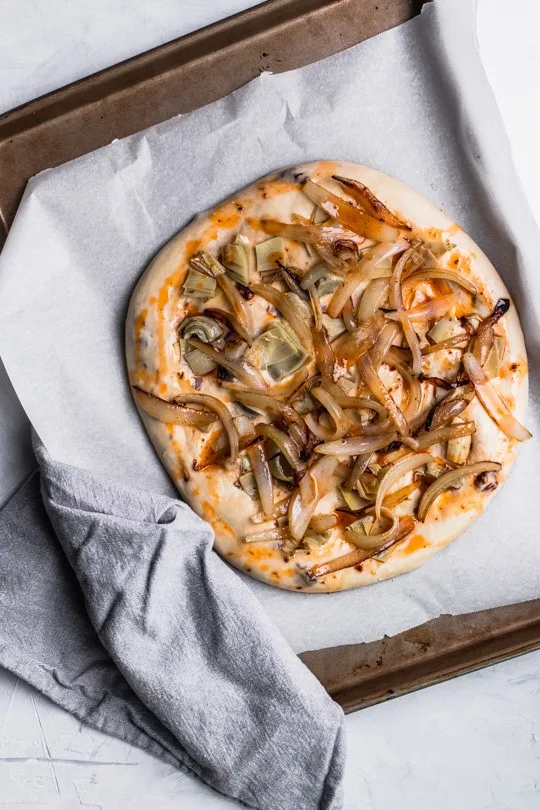 Sun Dried Tomato and Artichoke Focaccia