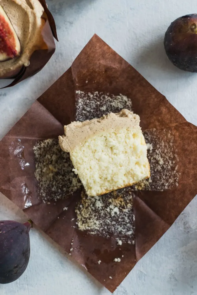 Classic White Cupcakes with Brown Butter Frosting