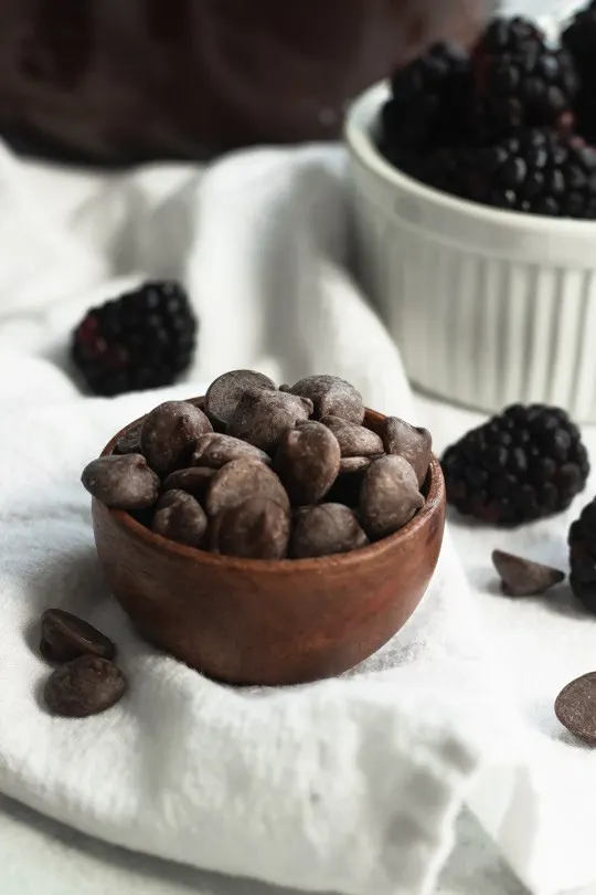 Chocolate Blackberry Muffin Mixins || Good Things Baking Co.