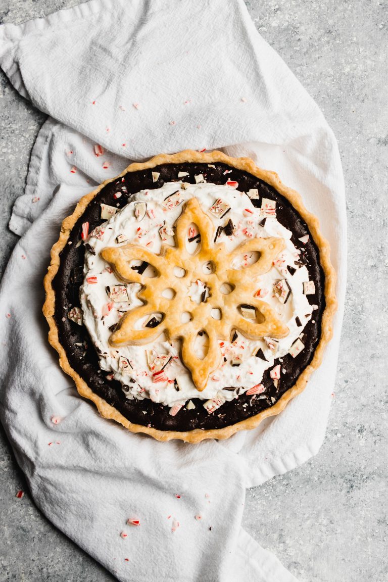 Peppermint Chocolate Pie
