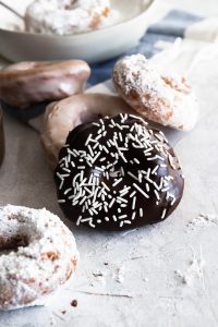 Simple Glazed Sourdough Starter Donuts Recipe-Good Things Baking Co.