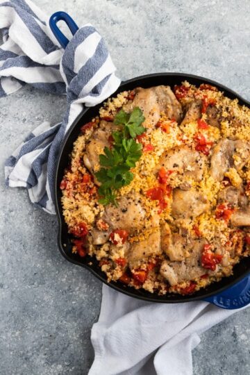 Italian Chicken Skillet Dinner
