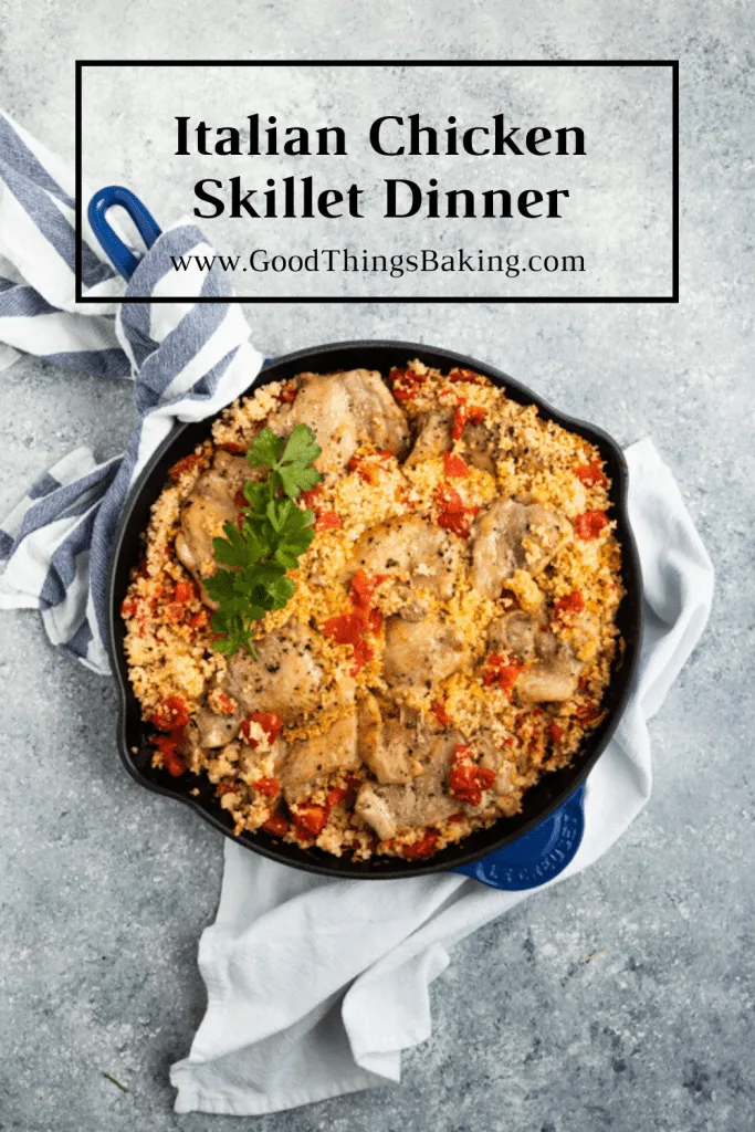 Italian Chicken Skillet Dinner
