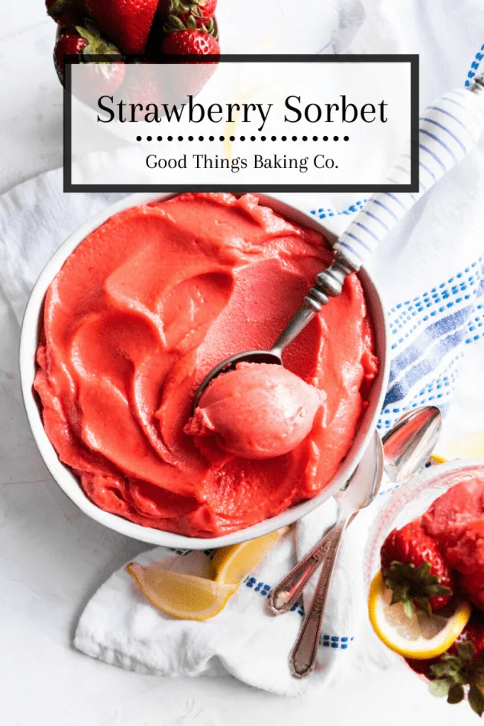 Strawberry Sorbet Recipe