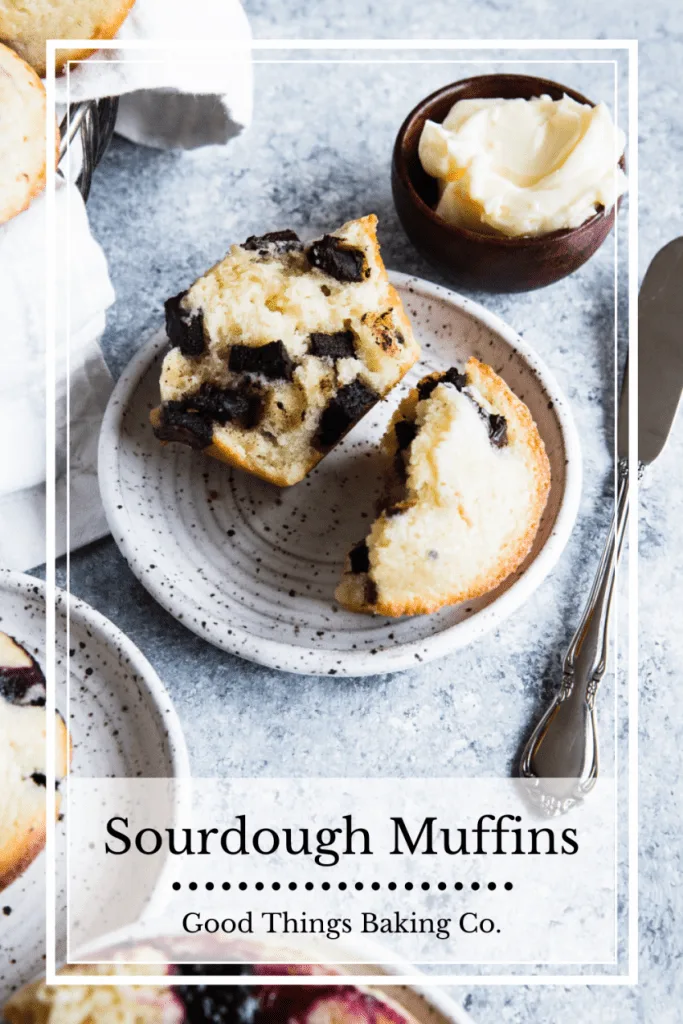 Sourdough Muffins Pin