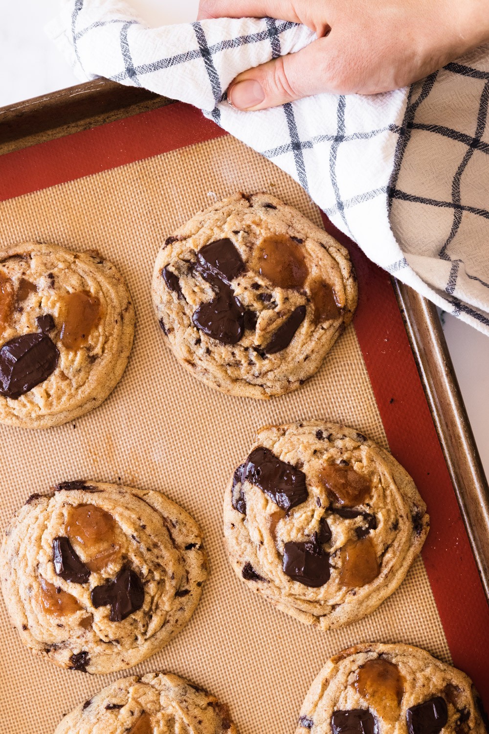 Browned Butter Toffee Chocolate Chunk Cookies Good Things Baking Co