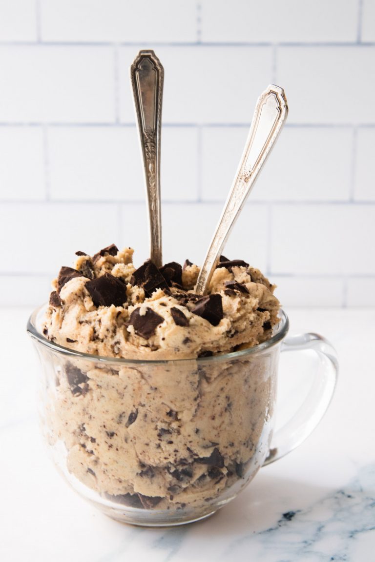 The BEST Easy Edible Cookie Dough