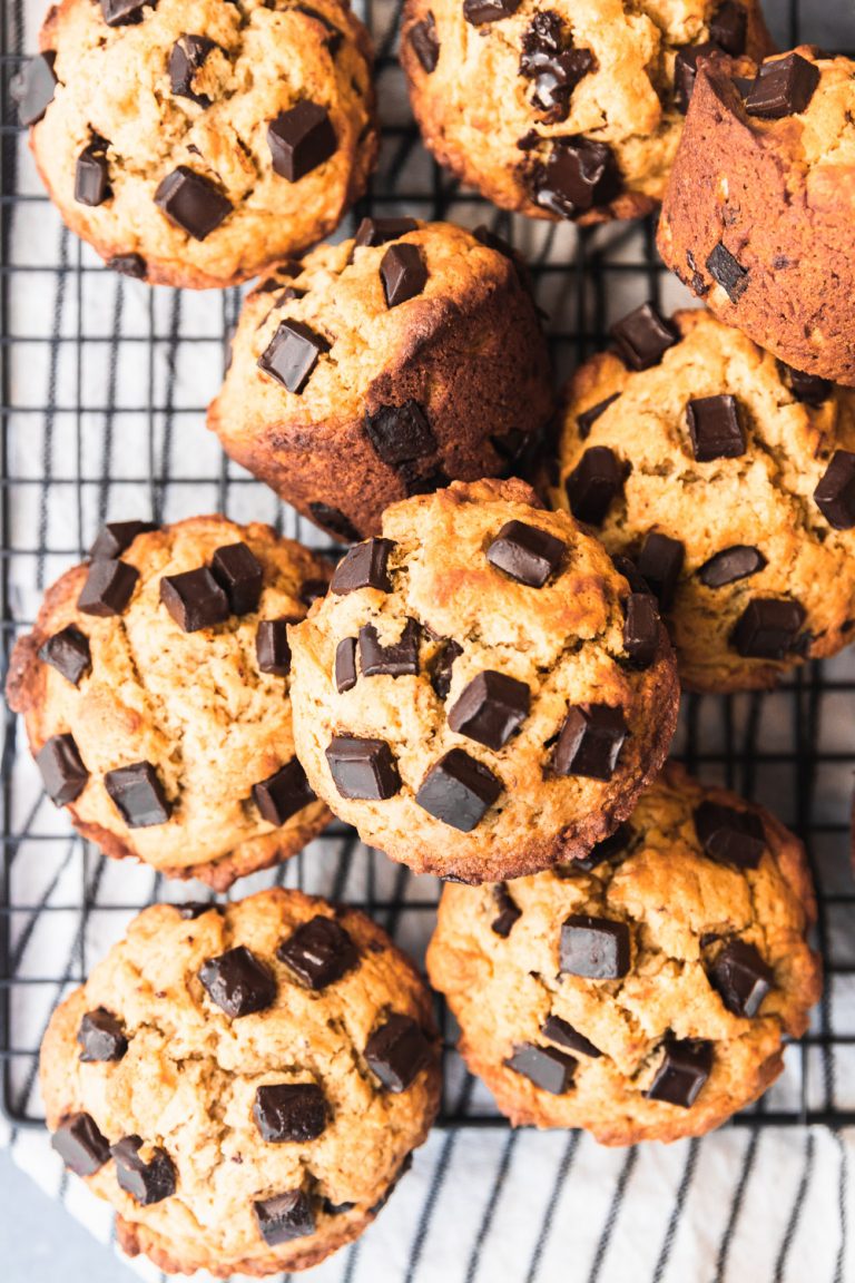 Peanut Butter Banana Muffins