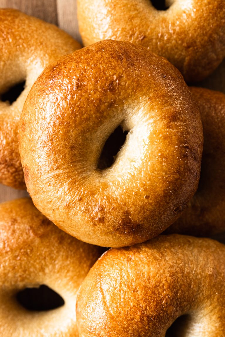 Easy Sourdough Bagels {with Overnight Option} - Good Things Baking Co