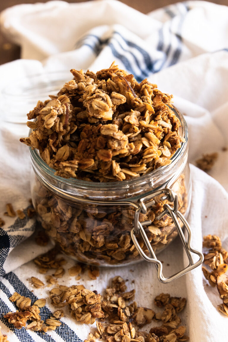 Healthy Homemade Chai Spiced Granola-Sweet and Spicy