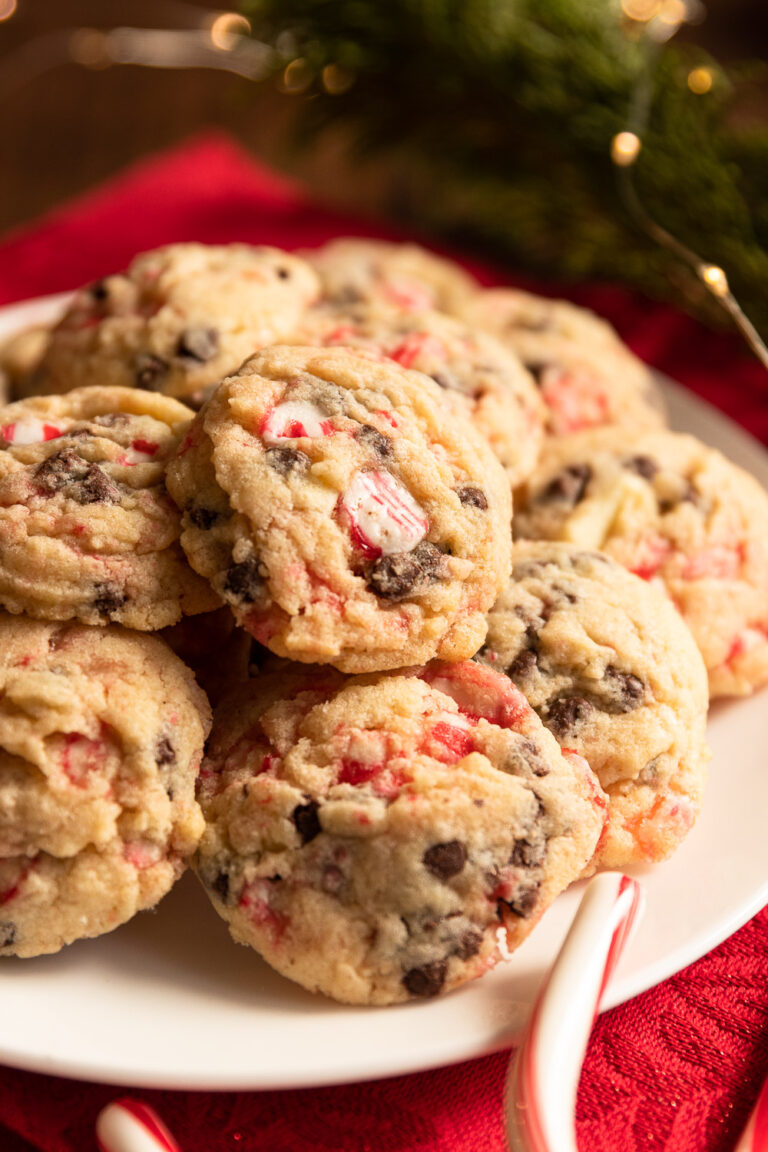 White Chocolate Peppermint Cookies