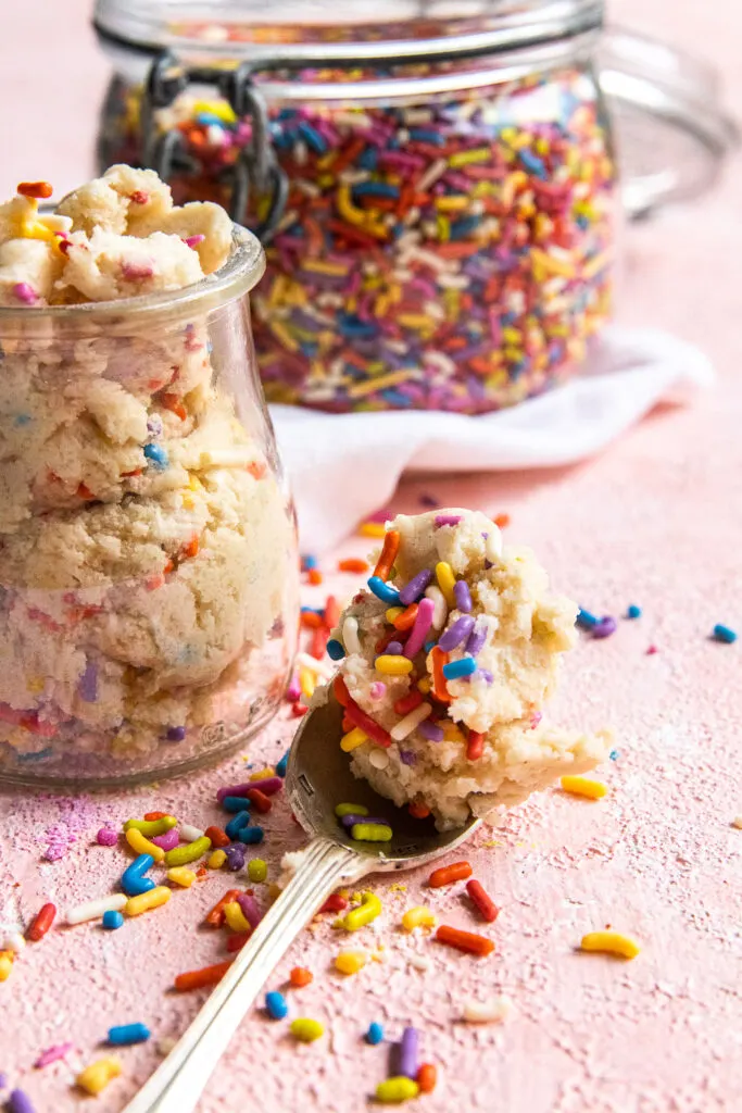 Easy Edible Sugar Cookie Dough (Safe to eat!)