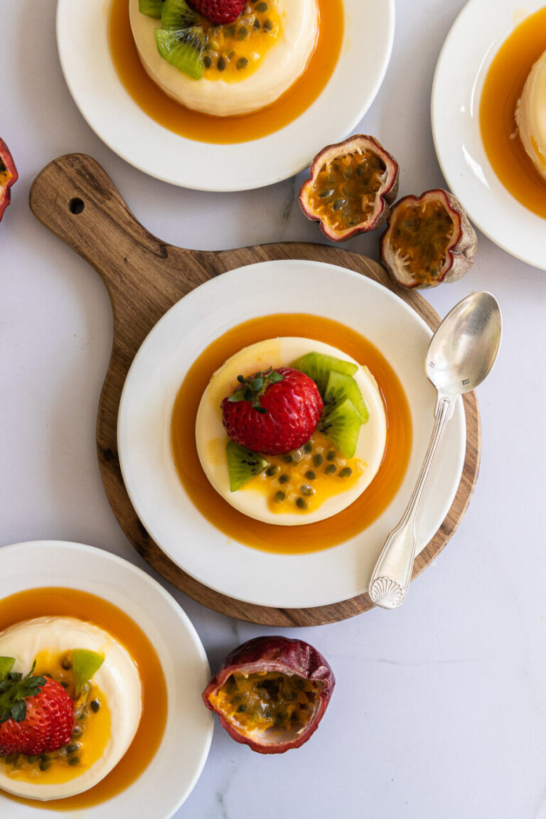 Passion Fruit Panna Cotta - Good Things Baking Co