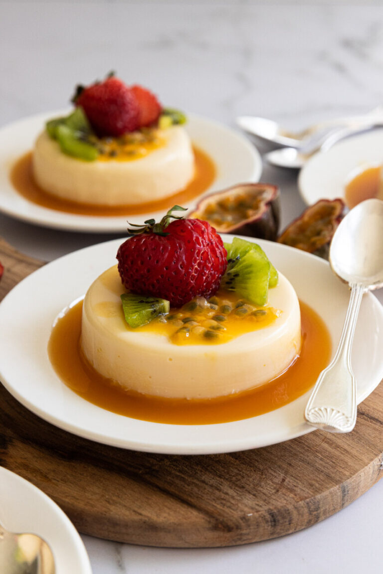 Passion Fruit Panna Cotta