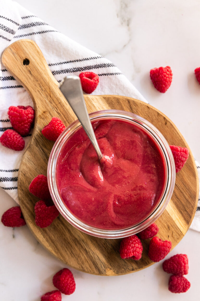 Raspberry Curd